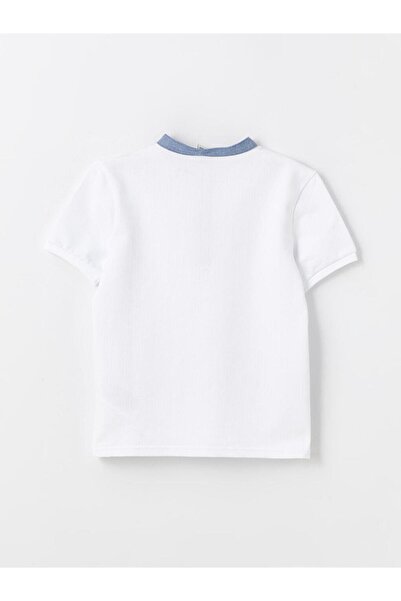 LC Waikiki Κοντομάνικο μπλουζάκι για αγόρια Judge Collar (S4)