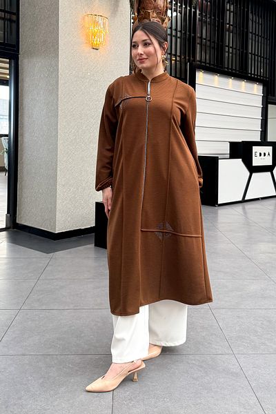 ModaPlaza Γυναικείο Οθωμανικό Πέτρινο Καπάκι Plus Size 7518