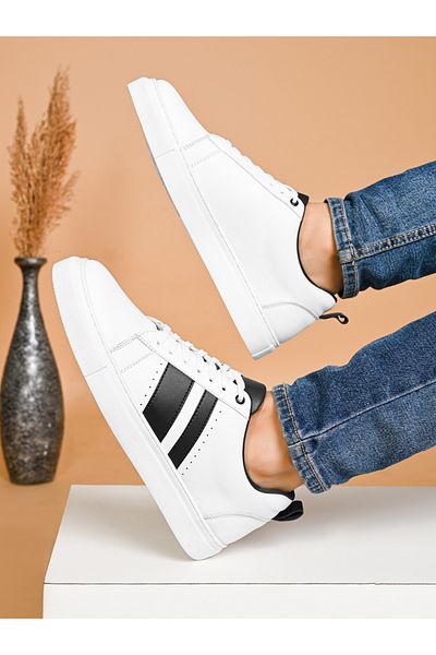 Styli Color Block Lace Up Sneakers