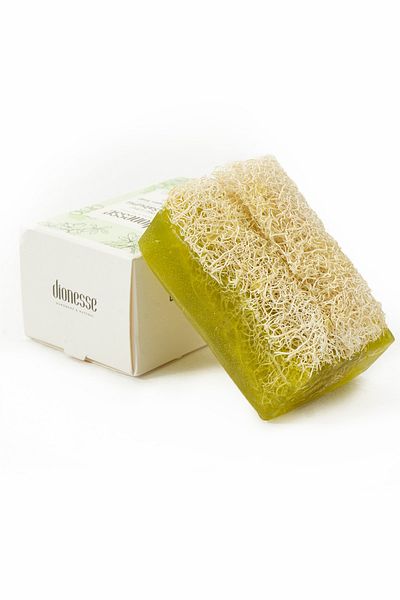 dionesse Pumpkin Fiber Argan Soap 130 Gr - Handmade, Revitalizing and Natural Vegan Care Soap