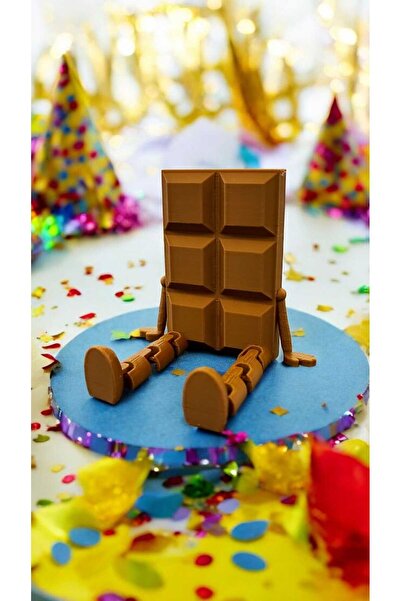 SYK Design Ayakları Sallanan Sevimli Çikolata