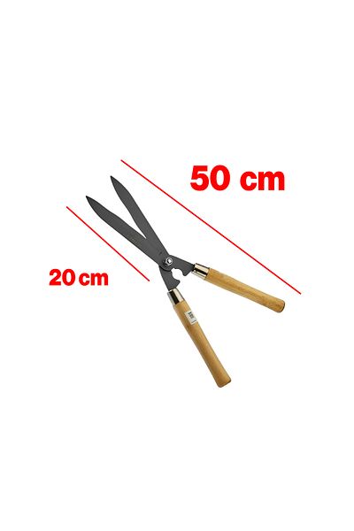 Badem10 50cm Αιχμηρή Μεταλλική Λεπίδα: Ψαλίδι κλαδέματος γκαζόν Curve
