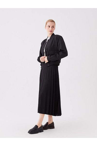 LC Waikiki Fusta plisată pentru femei cu talie elastică (W3)
