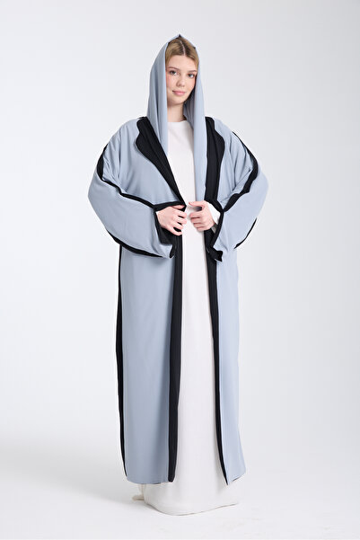 Aurora Rochie abaya hijab. țesătură din mătase din Medina, cu două fețe