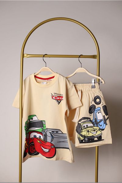 Arya Nisa Kids Boy's Trolley Bottom Top Set