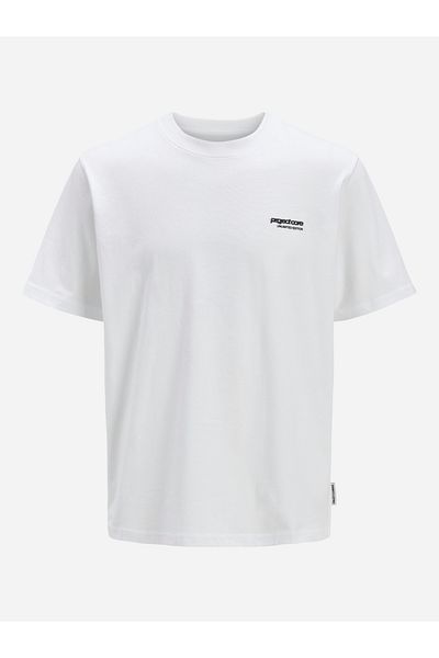Jack & Jones Slogan Print Crew Neck T-Shirt