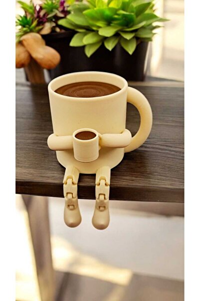 SYK Design Ayakları Sallanan Sevimli Kahve Kupası