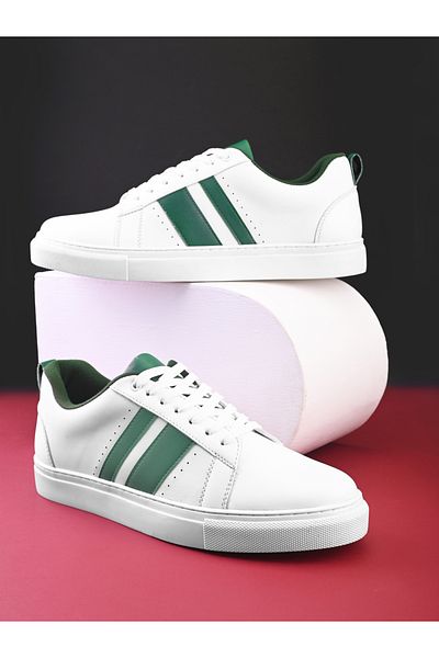 Styli Color Block Lace Up Sneakers