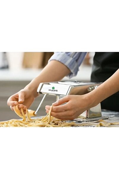masis home 180'lik Büyük Boy Erişte, Spagetti ve Hamur Açma Makinesi