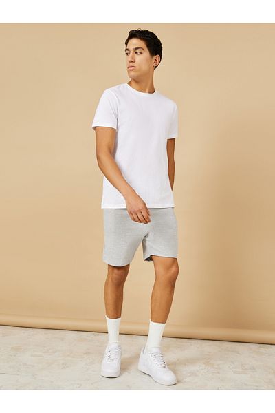 Styli Regular Fit Knit Terry Shorts