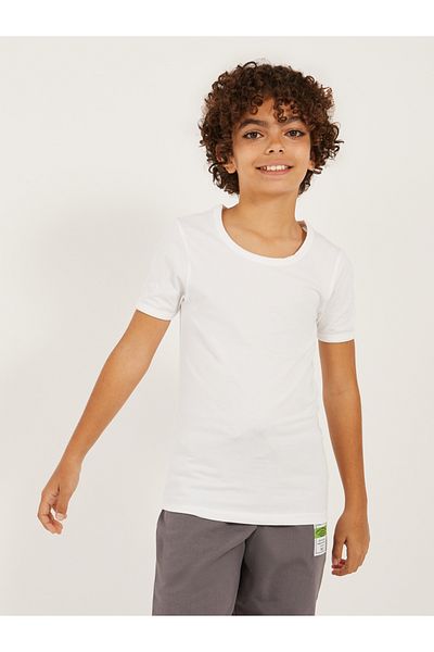 Styli Boys pack of 2 short sleeve vest