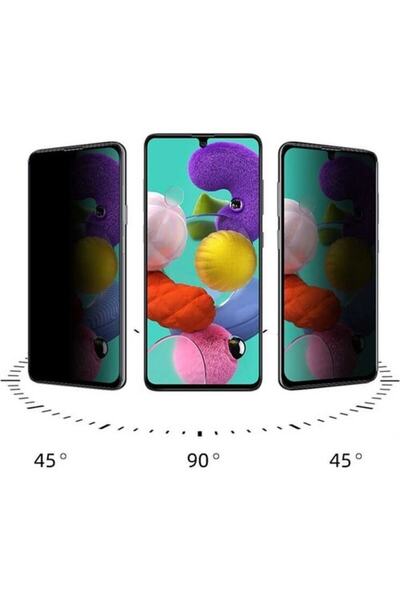 aheaks Samsung Galaxy A54 Compatible Fully Covering Ghost Privacy Filter Shat...
