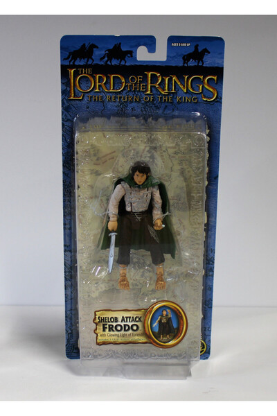 kürkçü ToyBiz Lord of the Rings Shelob Attack Frodo Action Figure