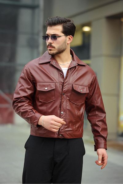 MODAEMAS ΑΝΔΡΙΚΟ ΑΝΟΙΞΗ ΜΠΟΥΦΑΝ OVERSIZED