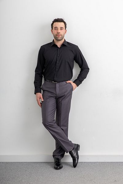 Yüksel Ergül Ανδρικό πουκάμισο Easy-Iron Slimfit Cut Slim-fit