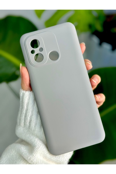 Go Aksesuar Redmi 12C Uyumlu İçi Kadife Lansman Esnek Silikon Kılıf