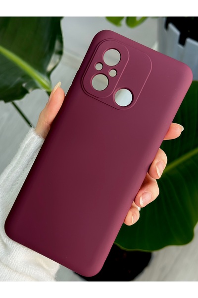 Go Aksesuar Redmi 12C Uyumlu İçi Kadife Lansman Esnek Silikon Kılıf