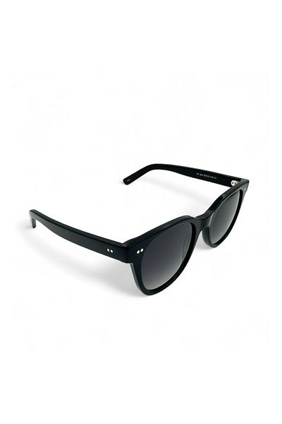 SuperStep Black Round Framed Sunglasses