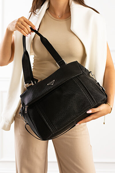 Sargınlar Sanmorris Kadın Koyu Bej Saten Kumaş 5 Bölmeli Ayarlanabilir Çapraz...