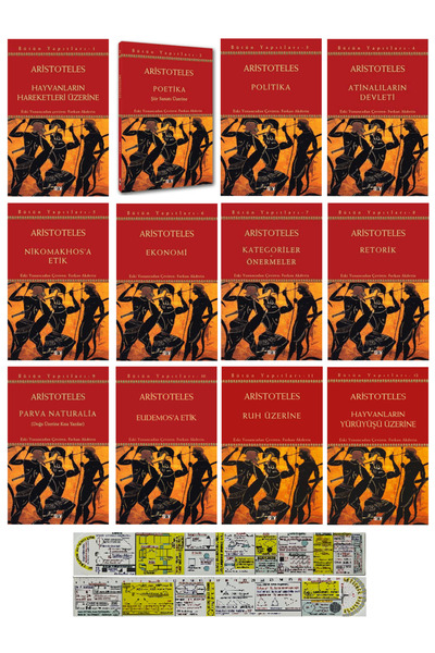 Say Yayınları Aristoteles 12 Kitap Set + Mat. Öğreten Cetvel