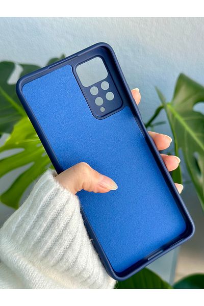 Go Aksesuar حافظة سيليكون مرنة متوافقة مع Redmi Note 11 Pro 4g وNote 12 Pro 4g