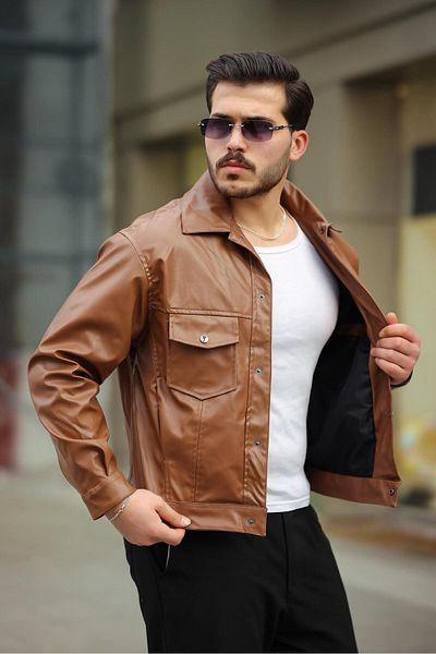 MODAEMAS ΑΝΔΡΙΚΟ ΑΝΟΙΞΗ ΜΠΟΥΦΑΝ OVERSIZED