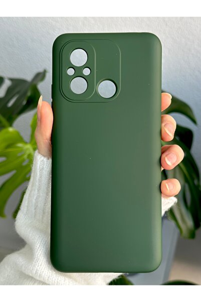 Go Aksesuar Redmi 12C Uyumlu İçi Kadife Lansman Esnek Silikon Kılıf