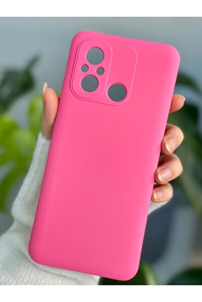 Go Aksesuar Redmi 12C Uyumlu İçi Kadife Lansman Esnek Silikon Kılıf