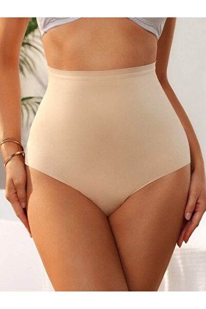 MİSTİRİK Private Model Lazer Slip Karın Toparlayıcı Lazer Spor Korse Iz Yapmaz Ten Renk