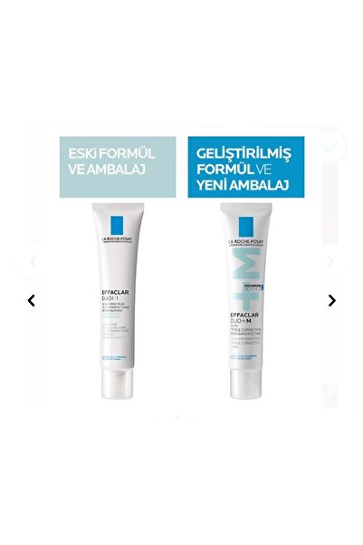 La Roche Posay Yağlı Ciltler İçin Nemlendirici Bakım Kremi La Roche Posay Effaclar Duo 40 ML