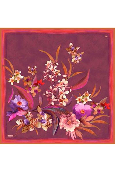 Armine Dj Sura Pure Silk Scarf - 2024-2025 Autumn-Winter 9215D (S) - Color-01