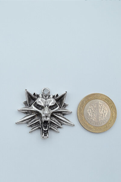 Bu Farklı The Witcher 3 Zincir Kolye - Gümüş Kaplama - Kod:347-1