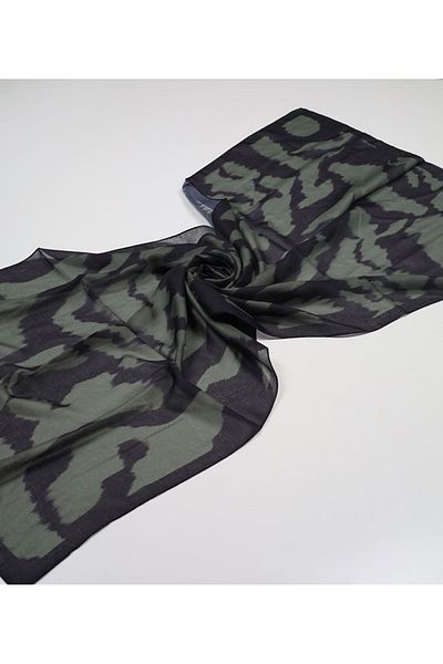 PİRAMİT Pyramid Patterned Digital Soft Shawl - Pattern-04 - Color-02