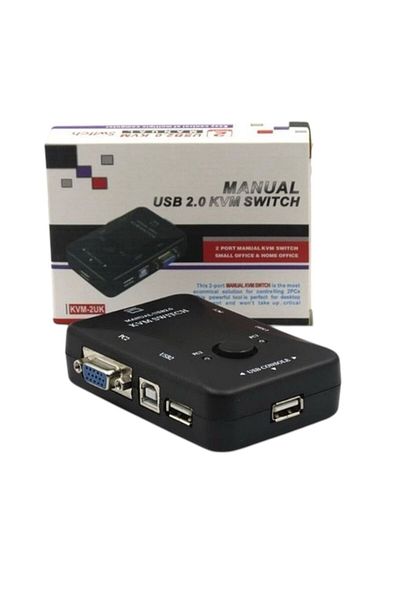 Other Manual USB 2.0 KVM SWITCH -(KVM-2UK)