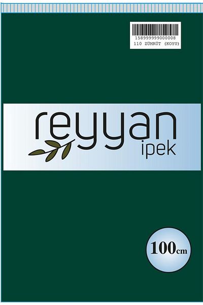 REYYAN Μονόχρωμη τσάντα γραφής - Χρώμα-110 - Emerald Dark