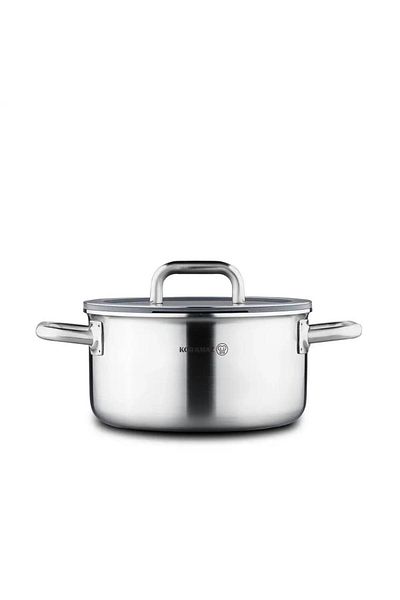 KORKMAZ A2794 Aura 8 Piece Cookware Set