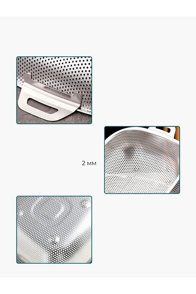 Transformacion Colander 304 Stainless Steel Mink Design 721460