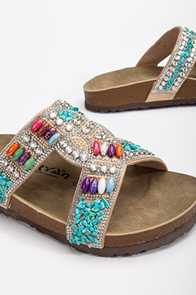 Polomia Comfort Elina Women's Orthopedic Eva Sole Universal Gunsmith Summer Slippers