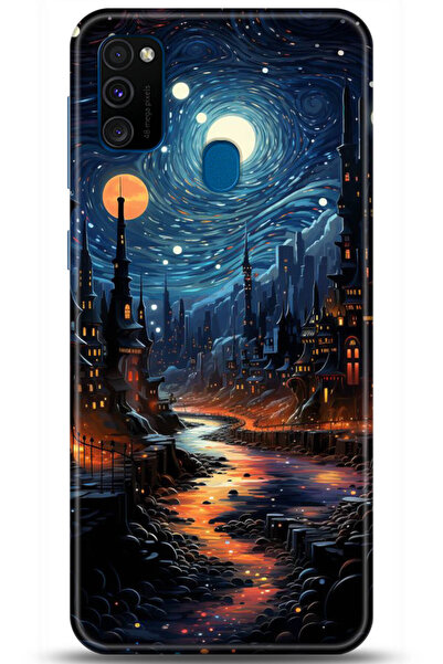 Noprin Samsung Galaxy M21 Kılıf HD Baskılı Kılıf - Don't Despair 5126