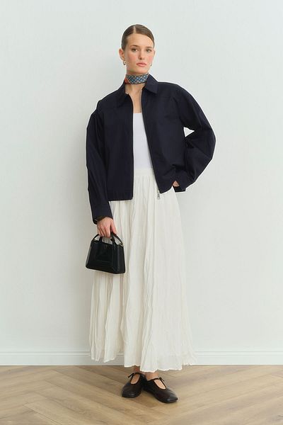Hooopstore Λευκή φούστα Boho Crash
