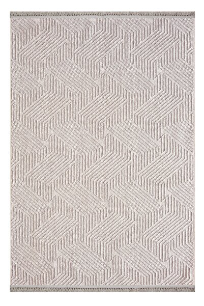 Apex HALI HAVANA 8592 BEJ ÖZEL DOKULU MODERN BUKLE İSKANDİNAV TARZ HALI