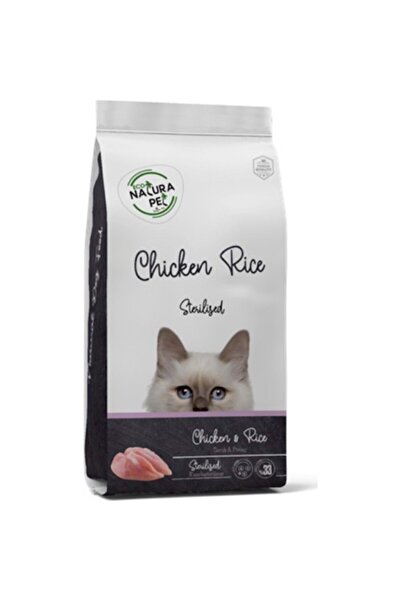 natura Eco Pet Sterilised Tavuklu Ve Pirinçli Kısırlaştırılmış Yetişkin Kedi Maması 15 Kg