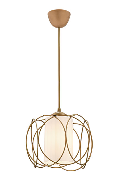 Trend Kitchen Olympicum Model Beyaz Mika Camlı Eskitme Salon, Mutfak, Oturma Odası Sarkıt Avize Aydınlatma