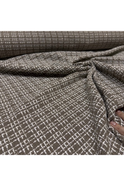 Yaren Ülker Tüvit Şanel Kumaş Çift En Simli Kışlık & Mevsimlik %100 Pamuk Dok...