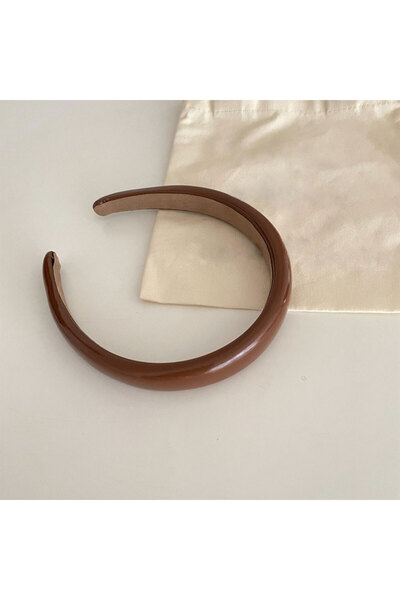 So Much Accesories So-Much Shiny Patent Leather Lightly Curved Crown-1