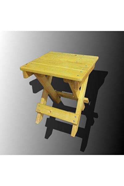 Dekor Tasarım Katlanbilir ahşap tabure