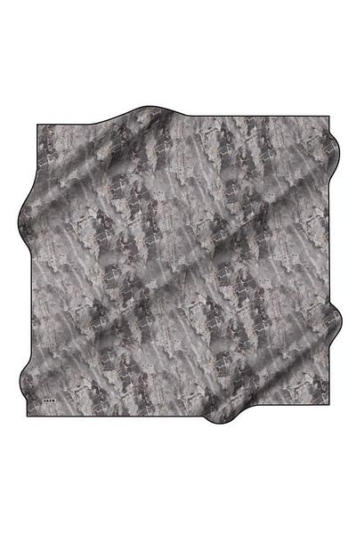 Aker Μεταξωτό Φουλάρι - Ασημί Γκρι Sura ( 8925701 -311)