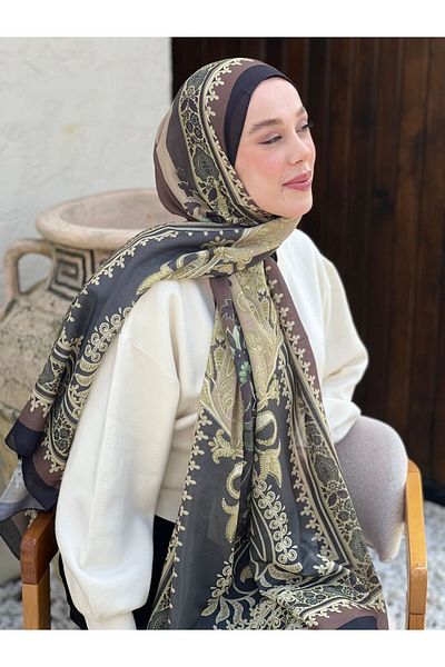 Modakaşmir Meknes Pattern Lina Shawl