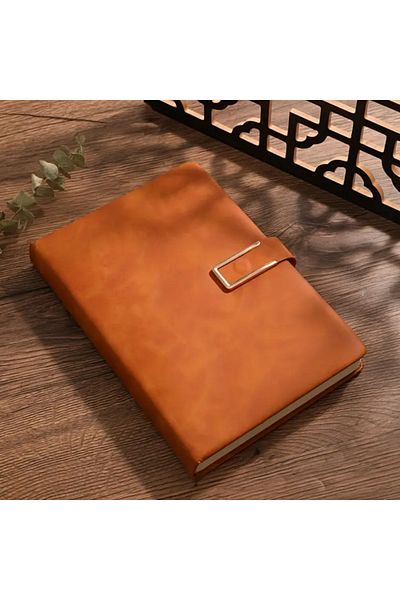 Choice 200pages Brown A5 Retro Notebook Soft Leather Cover 200/360 Pages Agenda for Students Business Offic