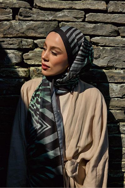 Modakaşmir Pars Pattern Lina Shawl